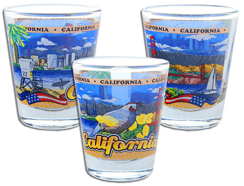 Shot Glass Panorama California