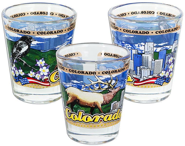 Shot Glass Panorama Colorado