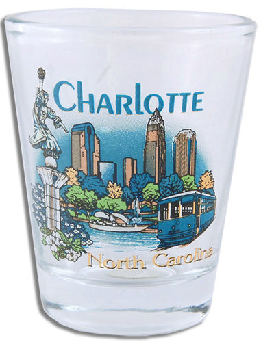 Shot Glass Clear Charlotte Montage