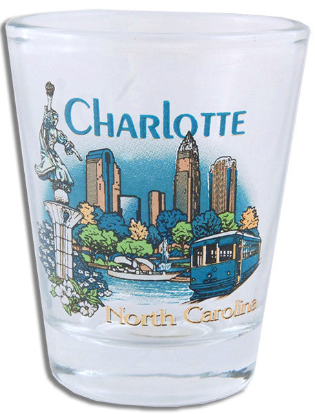 Shot Glass Clear Charlotte Montage