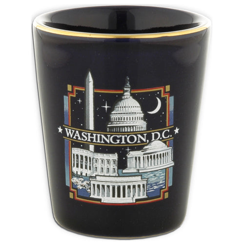 Shot Cup Cobalt Night Washington DC