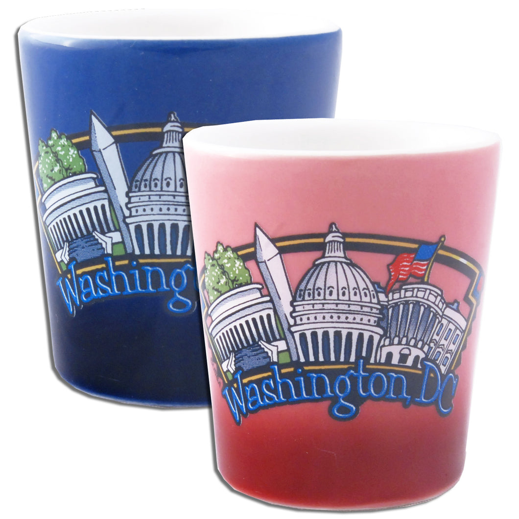 Shot Cup Pastels Wash DC Panorama