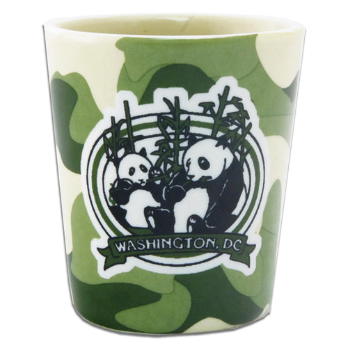 Shot Cup Green Camo Washington DC Panda