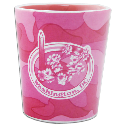 Shot Cup Pink Camo Washington DC Blossoms