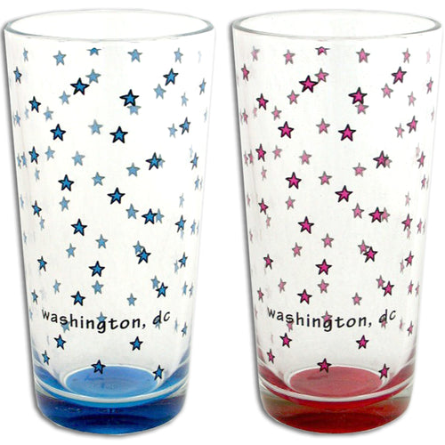 Iced Tea Glass Multi Stars Washington DC