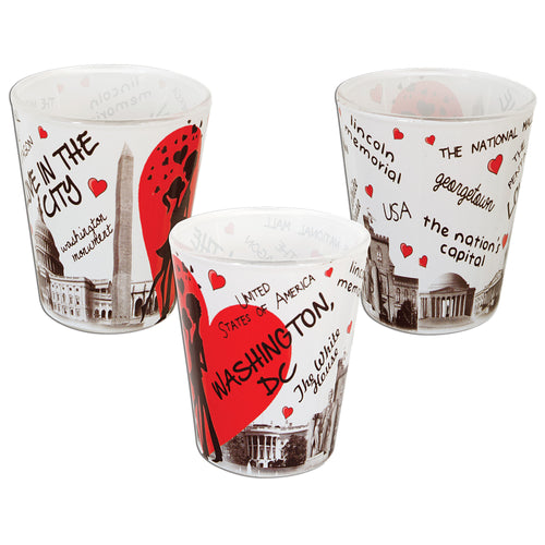 Shot Glass Love Washington DC