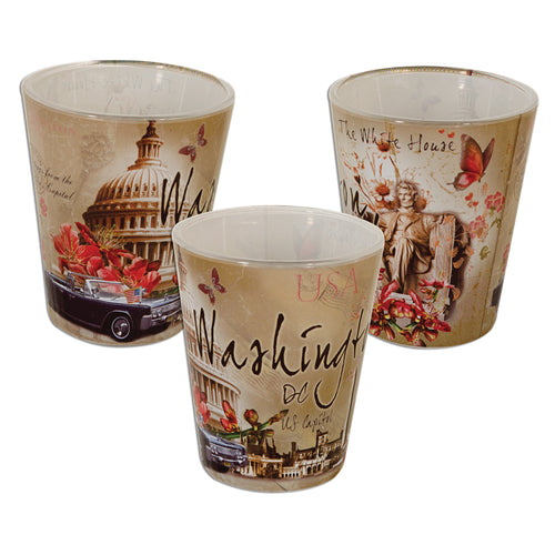 Shot Glass Retro Washington DC