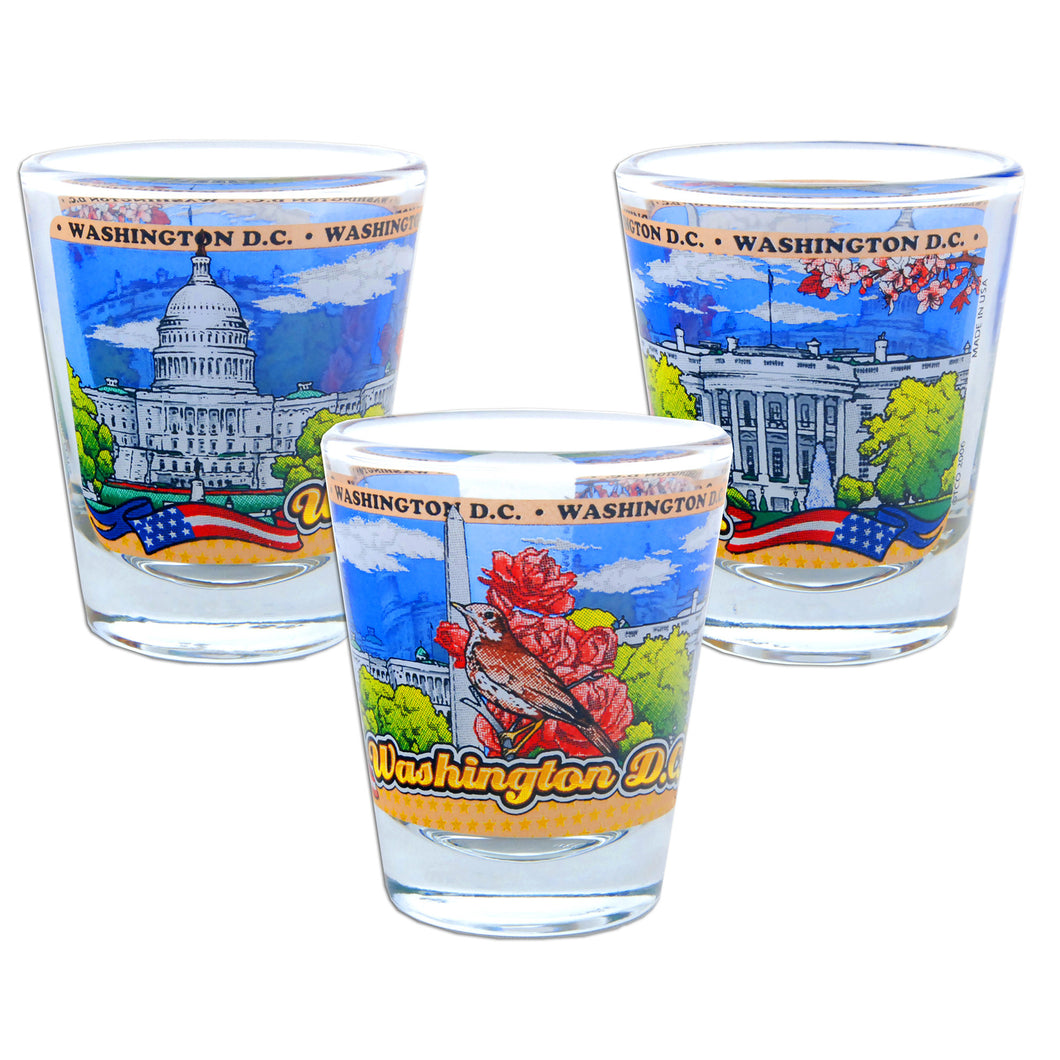 Shot Glass Panorama Washington DC