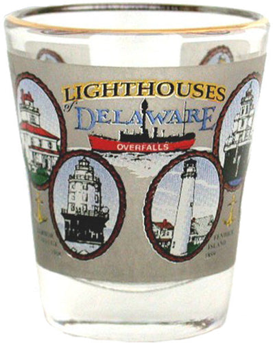 Shot Glass Lighthouses of Delaware