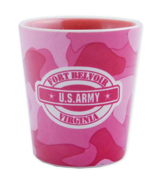 Shot Cup Pink Camo Fort Belvoir