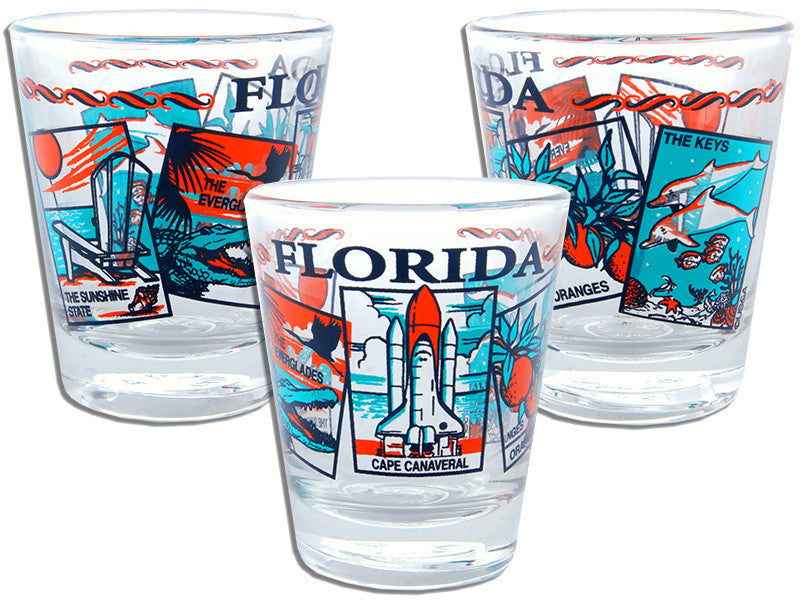 Shot Glass - 5-Scenes - Florida