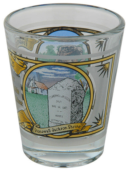 Shot Glass Frosted Fredericksburg VA