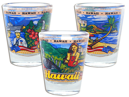 Shot Glass Panorama Hawaii