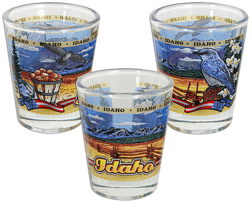 Shot Glass Panorama Idaho