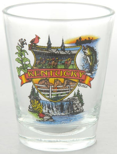 Shot Glass Kentucky Montage