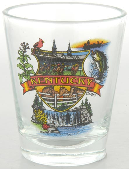 Shot Glass Kentucky Montage