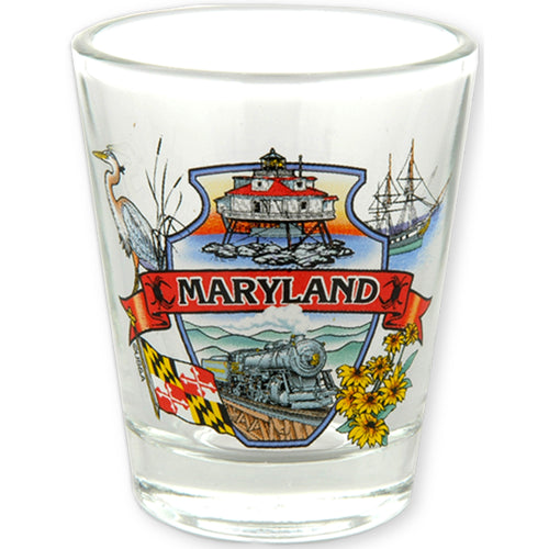 Shot Glass Clear Montage Maryland