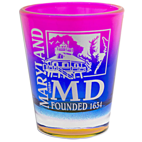 Shot Glass Rainbow Maryland MD
