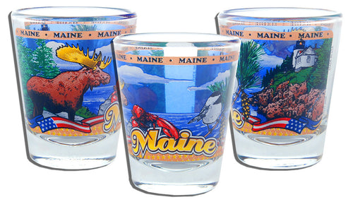 Shot Glass Panorama Maine