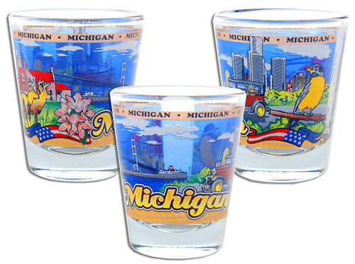 Shot Glass Panorama Michigan