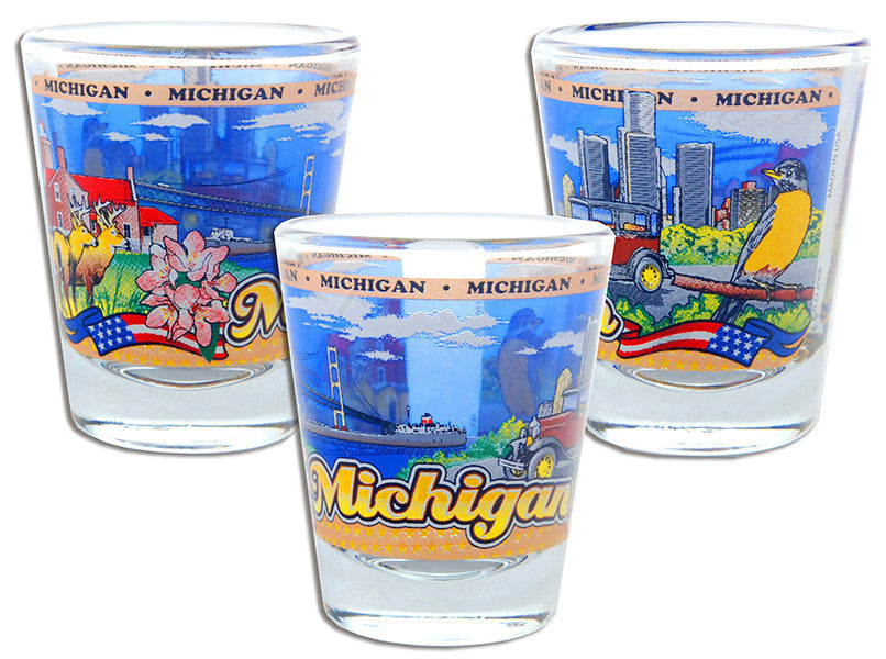 Shot Glass Panorama Michigan