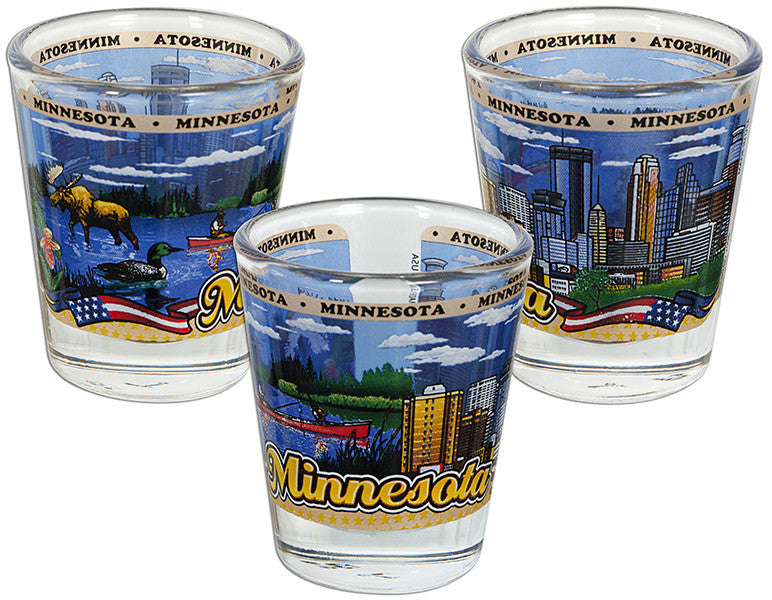 Shot Glass Panorama Minnesota