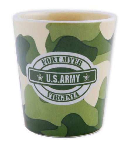 Shot Cup Green Camo Fort Myer