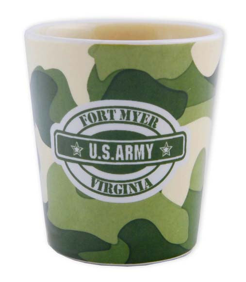 Shot Cup Green Camo Fort Myer