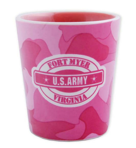Shot Cup Pink Camo Fort Myer