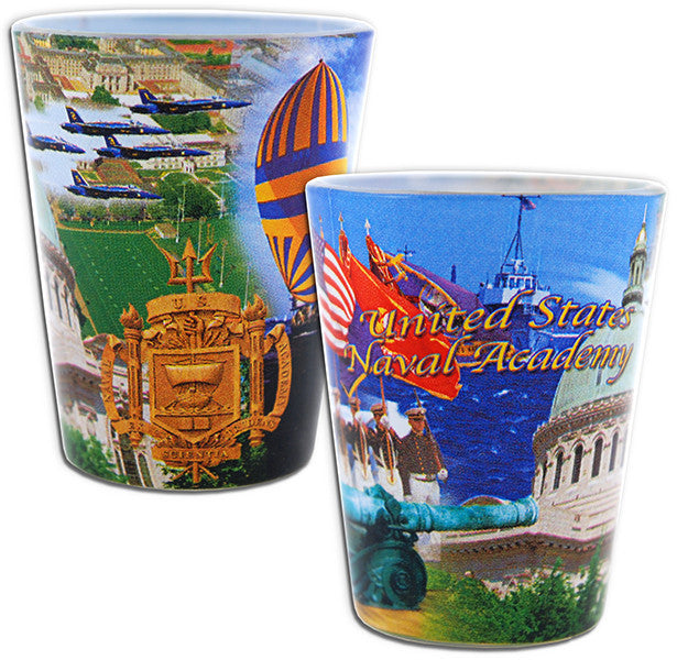 Shot Glass Wrap US Naval Academy Photos