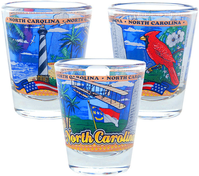 Shot Glass Panorama North Carolina