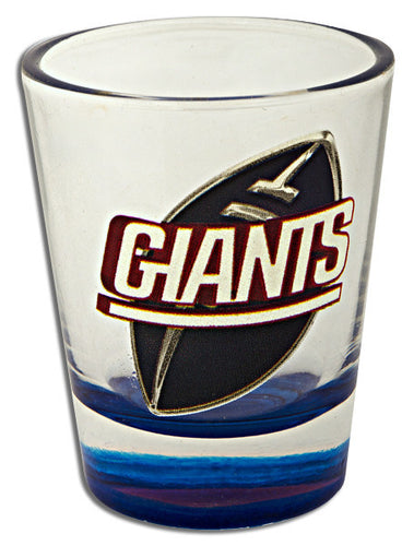 Shot Glass Blue Bottom New York Giants