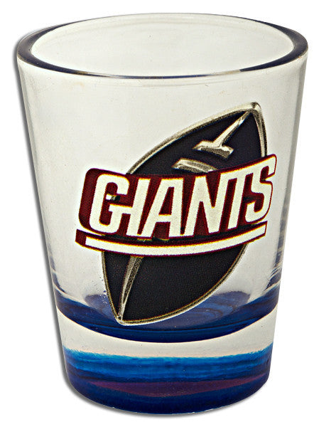 Shot Glass Blue Bottom New York Giants