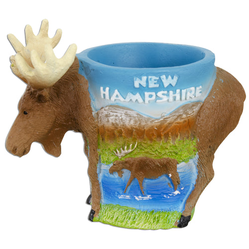 GLNH16 Shot Cup New Hampshire Poly 3D Moose