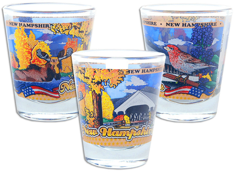 Shot Glass Panorama New Hampshire