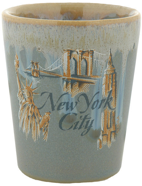 Shot Cup Drip Glaze New York City