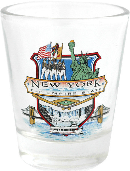 Shot Glass The Empire State New York