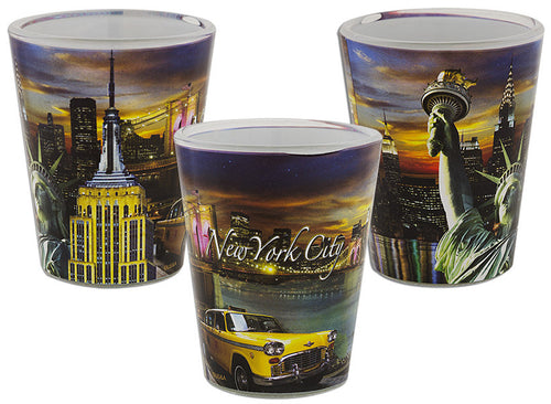 Shot Glass Photo Wrap New York City