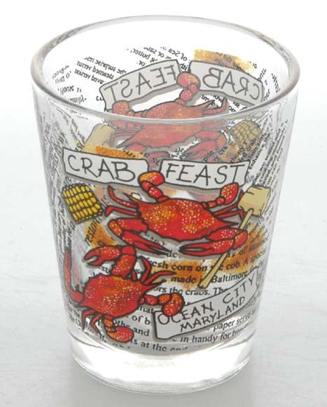 Shot Glass Crab Feast Ocean City MD