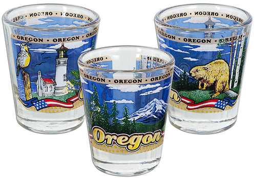 Shot Glass Panorama Oregon