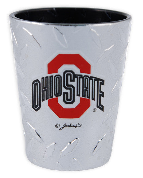 Shot Glass Diamond Plate Ohio State University