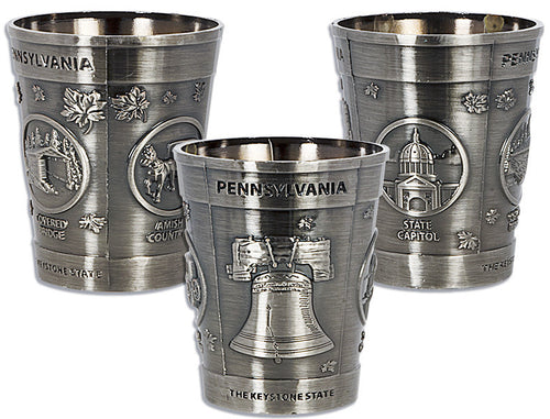Shot Cup Pewter Pennsylvania