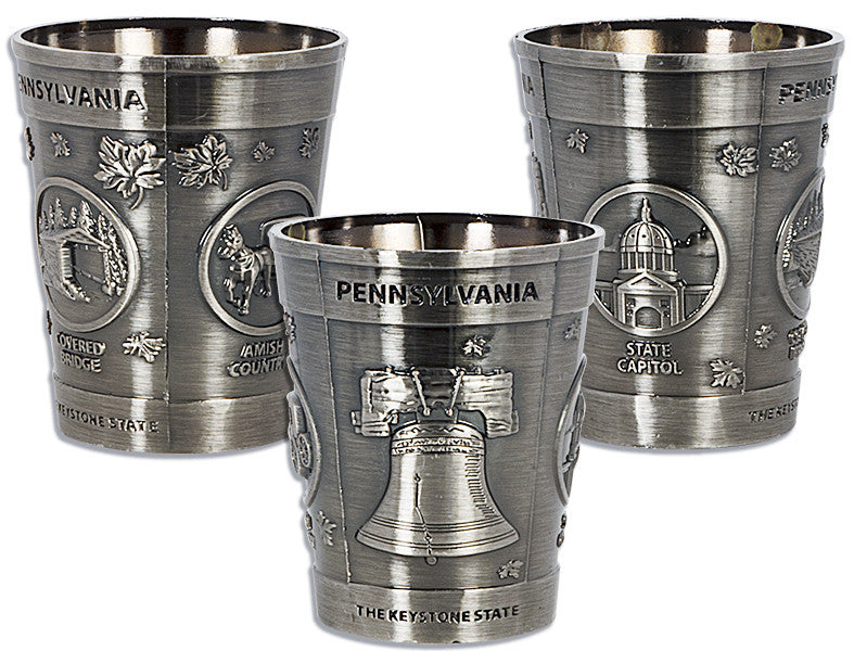 Shot Cup Pewter Pennsylvania
