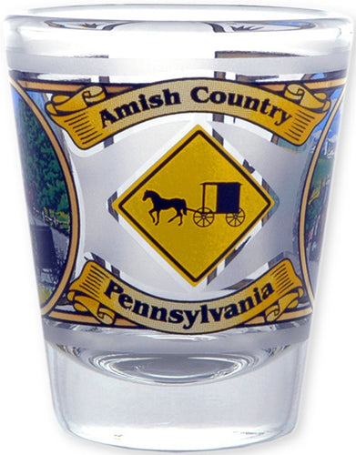 Shot Glass Amish Country Pennsylvania