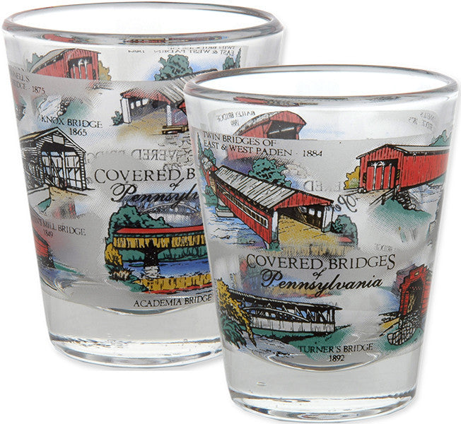 Shot Glass Covered Bridges of Pennsylvania
