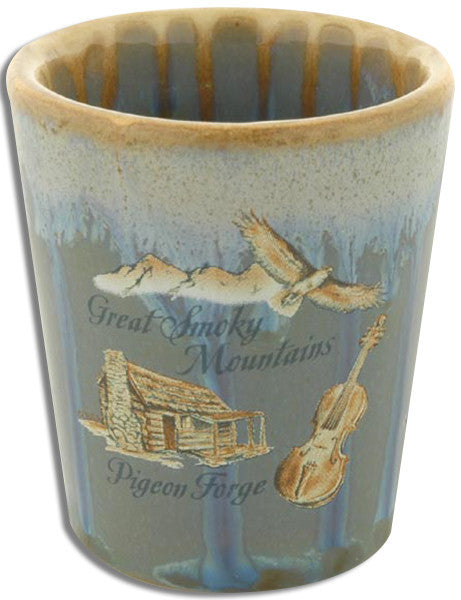 Shot Cup Drip Glaze Pigeon Forge TN