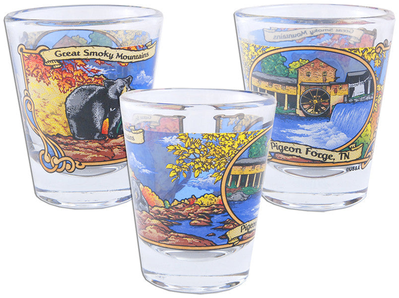 Shot Glass Panorama Pigeon Forge