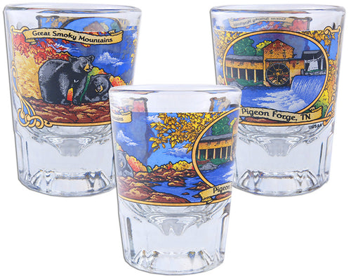Shot Glass Heavy Pigeon Forge