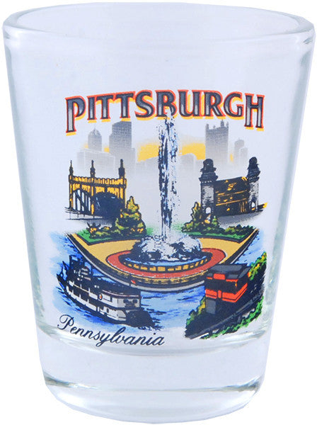Shot Glass Montage Pittsburgh