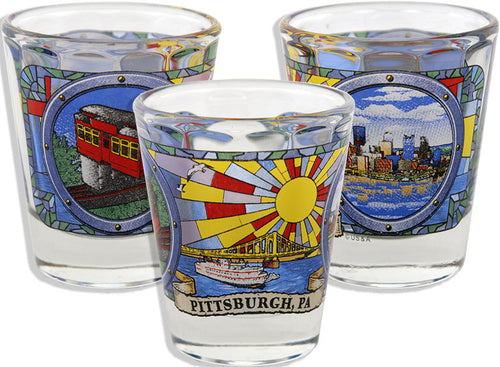 Shot Optic Stained Glass Pittsburgh